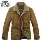 2019U doudoune parka jeep pyrenex homme fashion longue fourrure brun